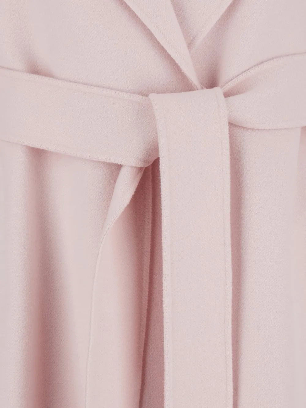  Max Mara Belted Coat - Pink 