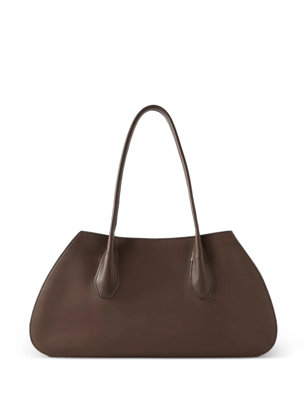 The Row Alger shoulder bag - Marrone
