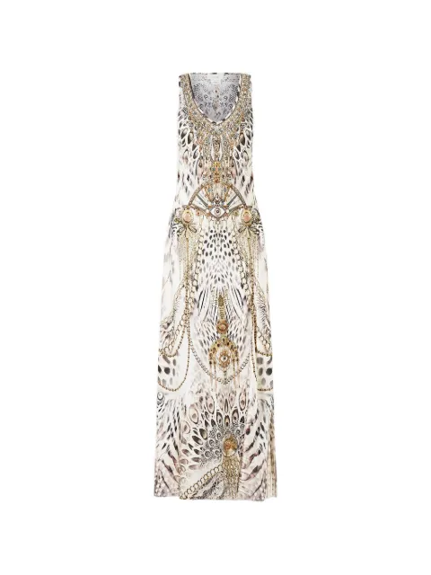 Camilla Lady Lionheart sleeveless maxi dress