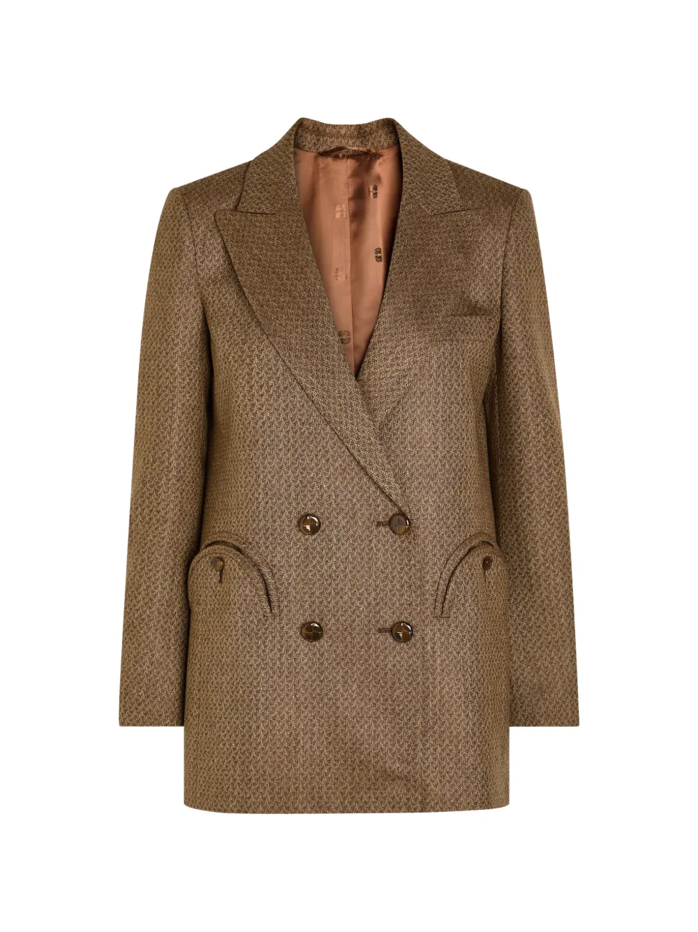 Blazé Milano double-breasted coat - Marrone