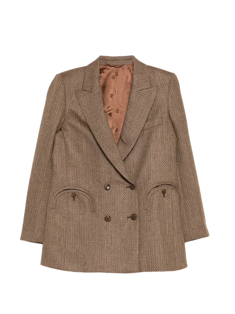 Blazé Milano double-breasted coat - Marrone