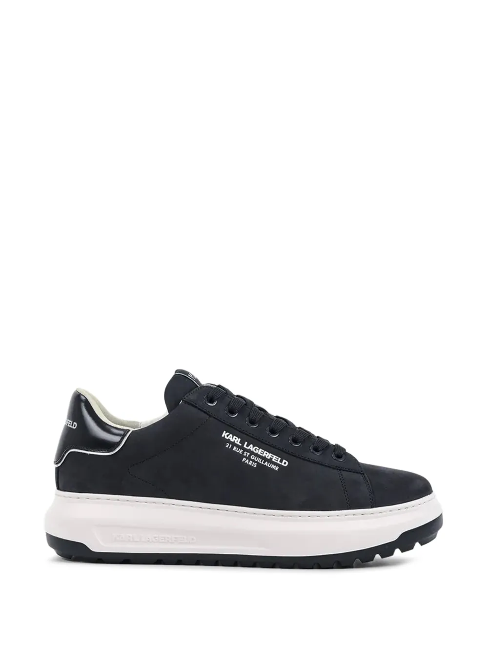 Karl Lagerfeld Kapri Lug logo low sneakers - Nero