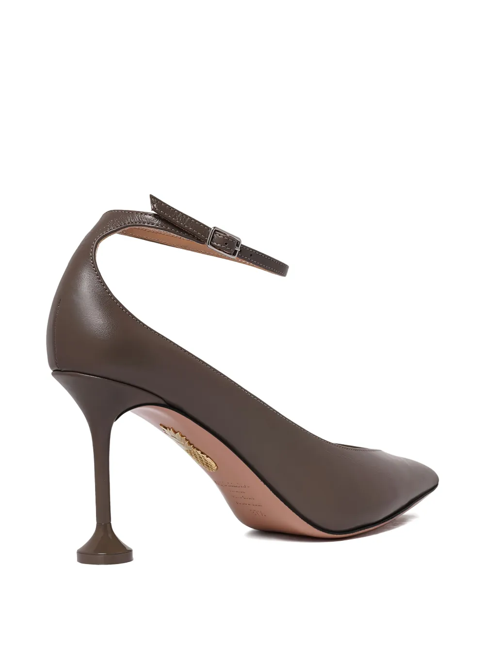 Aquazzura Le Noir pumps met enkelbandje Bruin
