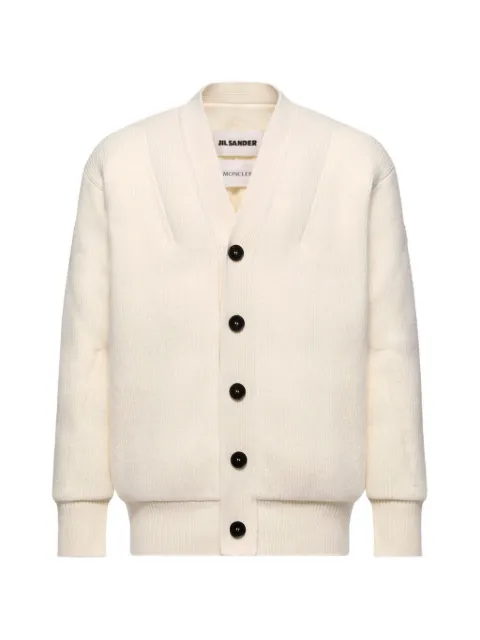 Moncler x  Jil Sander button-fastening cardigan