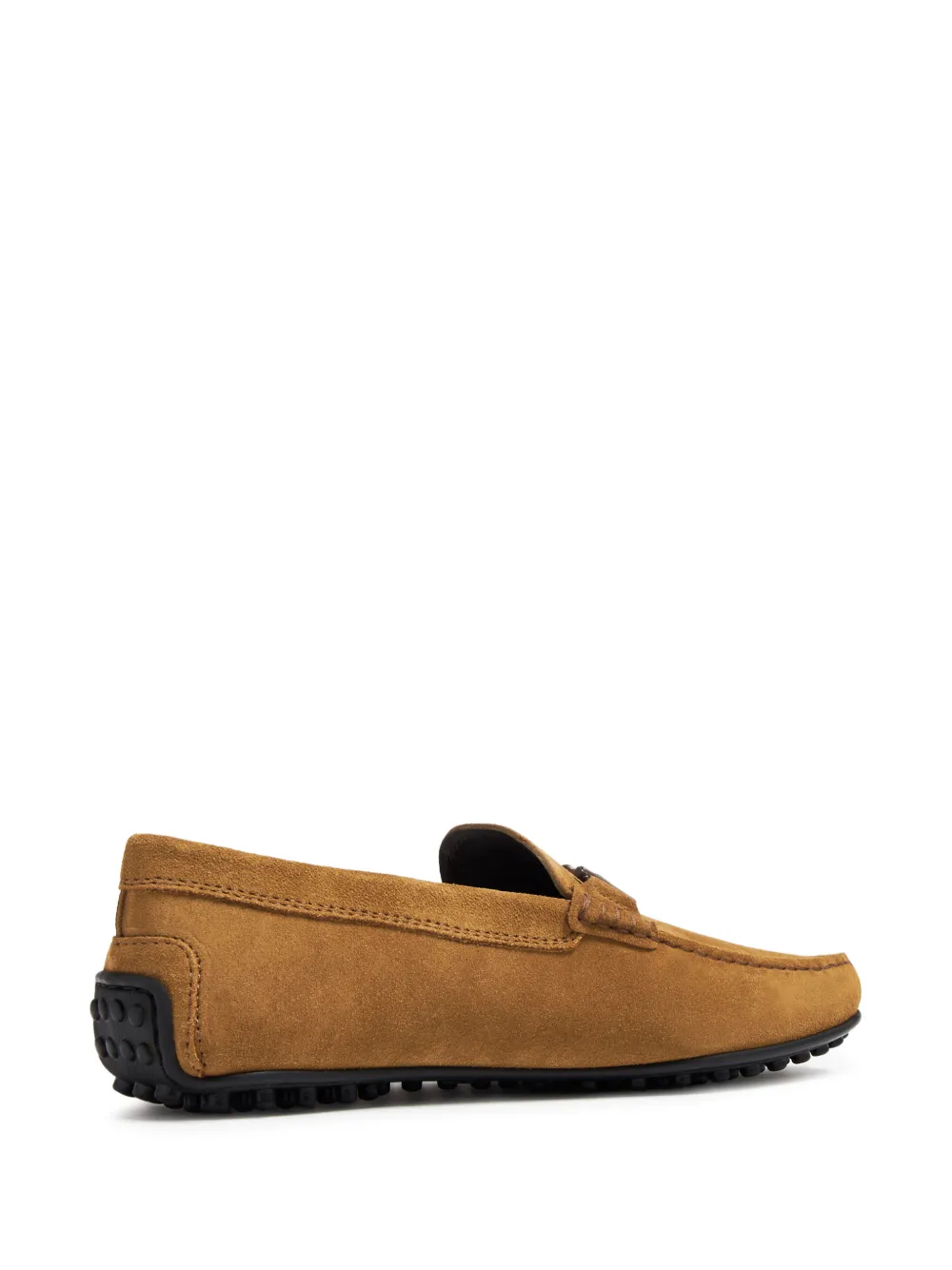 Tod's t-ring suede loafers Bruin