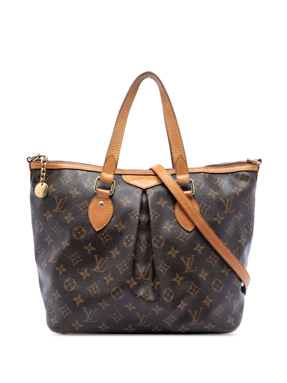 Louis Vuitton Pre-Owned 2013 Monogram Palermo PM satchel - Marrone