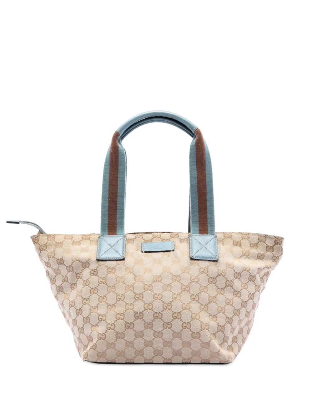 Gucci Pre-Owned 2000-2015 GG Canvas Web tote bag - Marrone