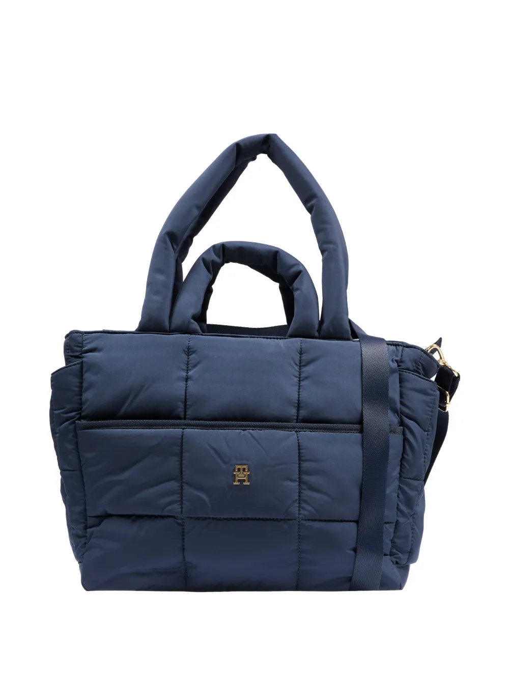 Tommy Hilfiger Junior logo-detail changing bag - Blau