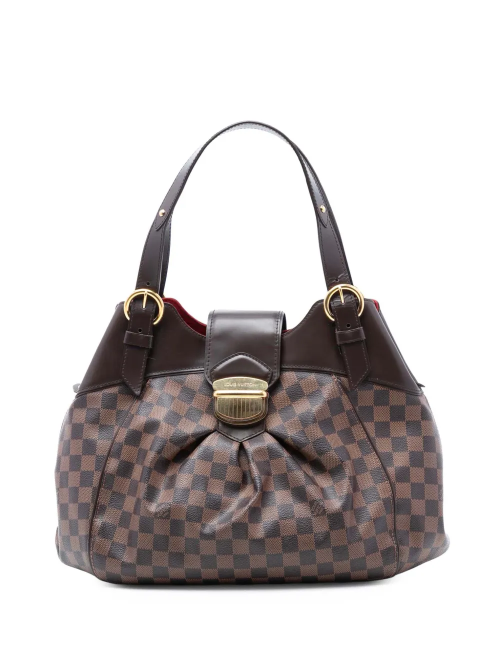Louis Vuitton Pre-Owned 2009-2020 Damier Ebene Sistina GM shoulder bag - Marrone