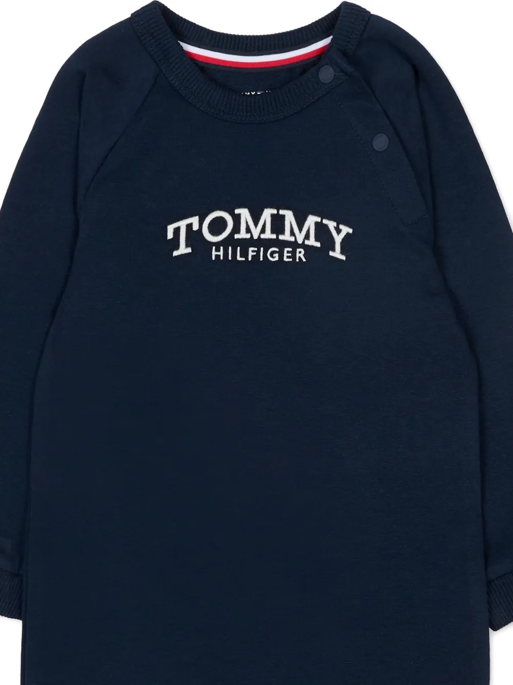 Logo-Embroidered Romper