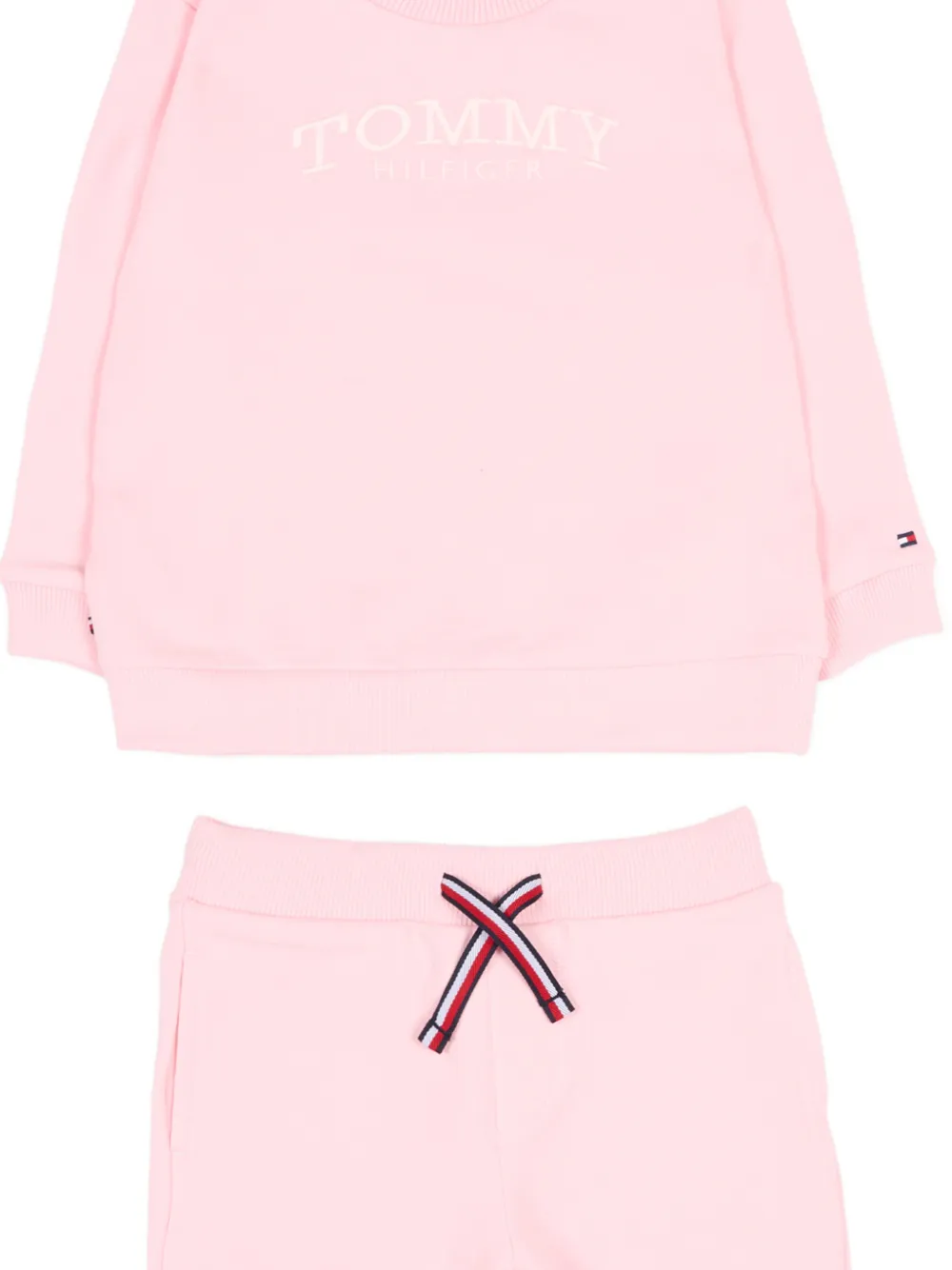  Tommy Hilfiger Junior Drawstring Tracksuit - Pink 