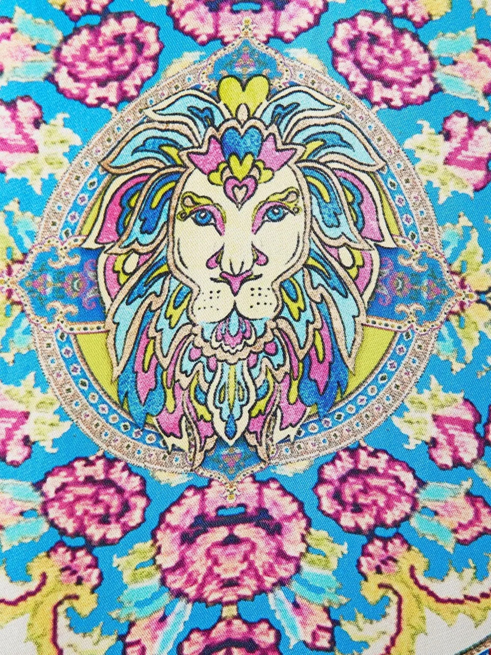 Camilla Magic Carpet Ride top met print Geel