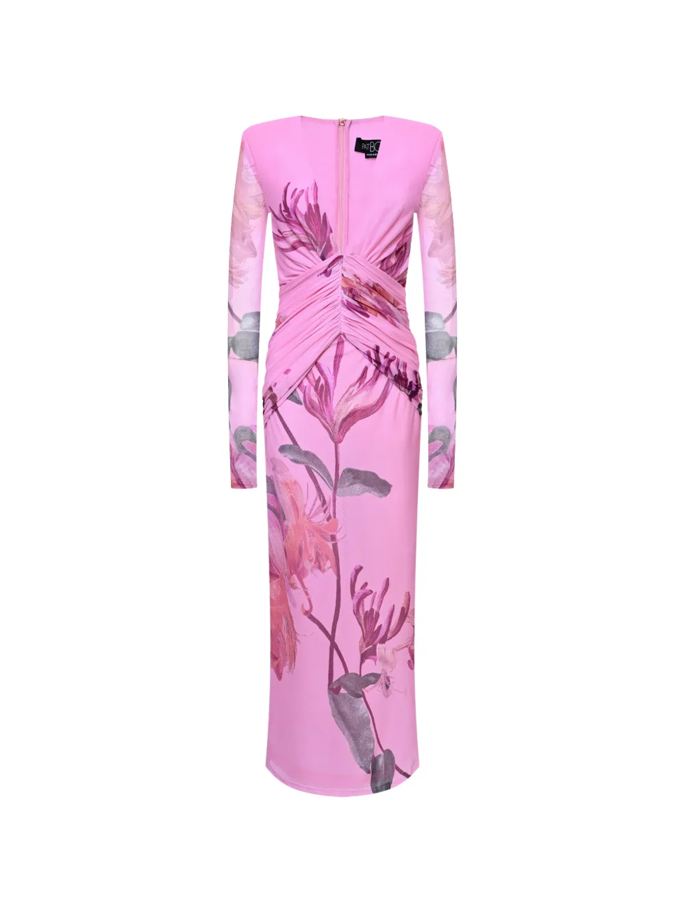 PatBO floral-print midi dress - Rosa
