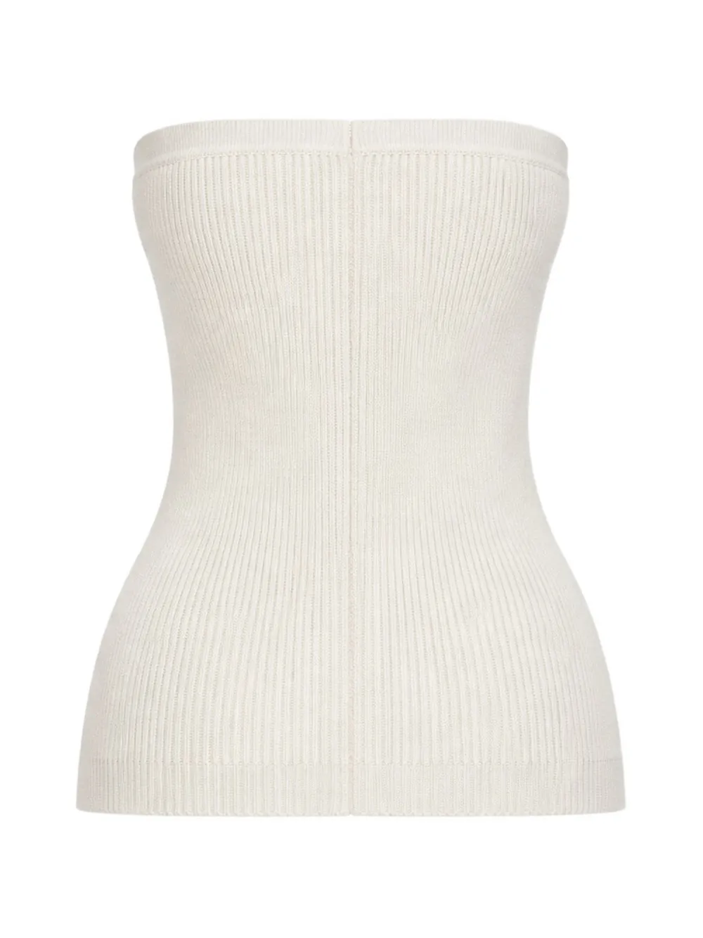 Rick Owens Geribbelde top Wit