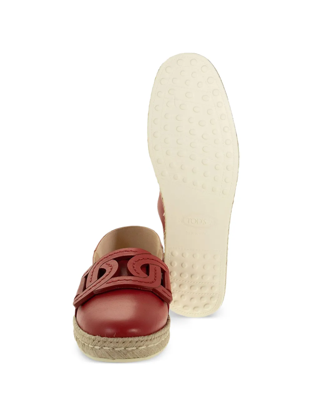 Tod's Espadrilles met applicatie Rood