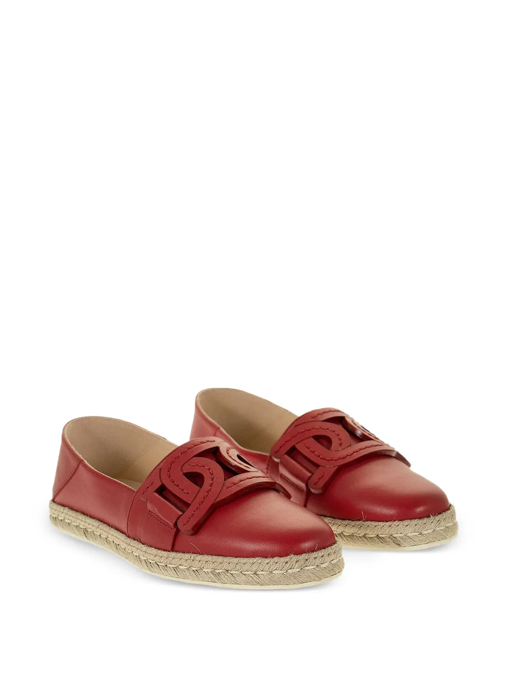 Tod's Espadrilles met applicatie Rood
