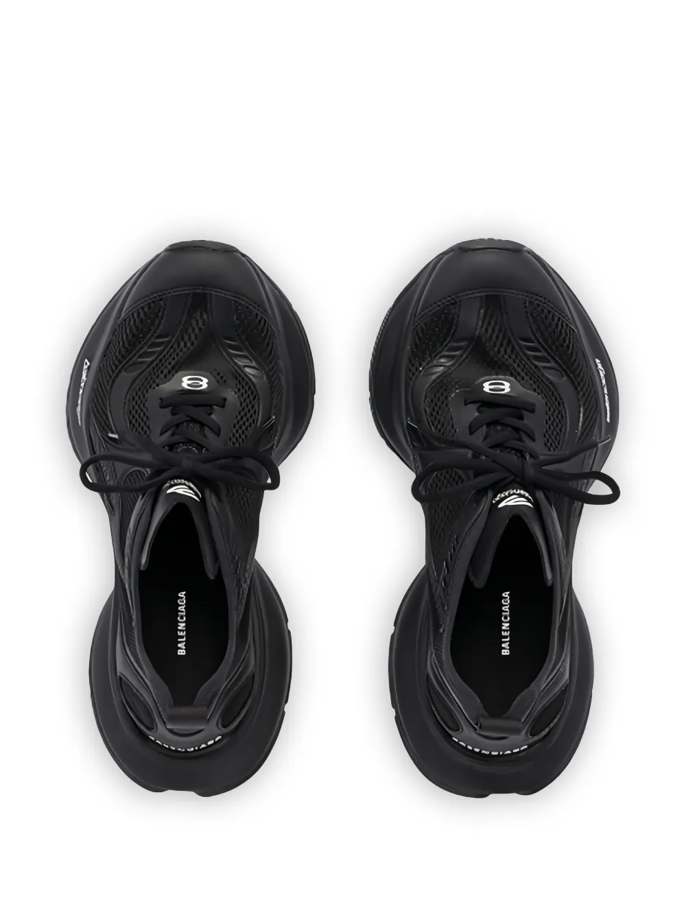 Balenciaga Circuit sneakers met plateauzool Zwart