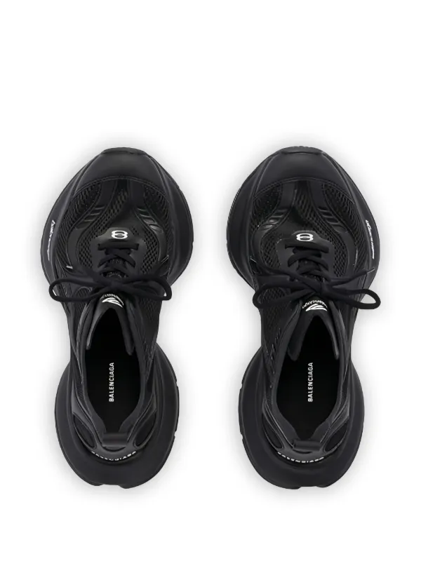 Balenciaga Circuit Platform lace-up Sneakers | Black | FARFETCH