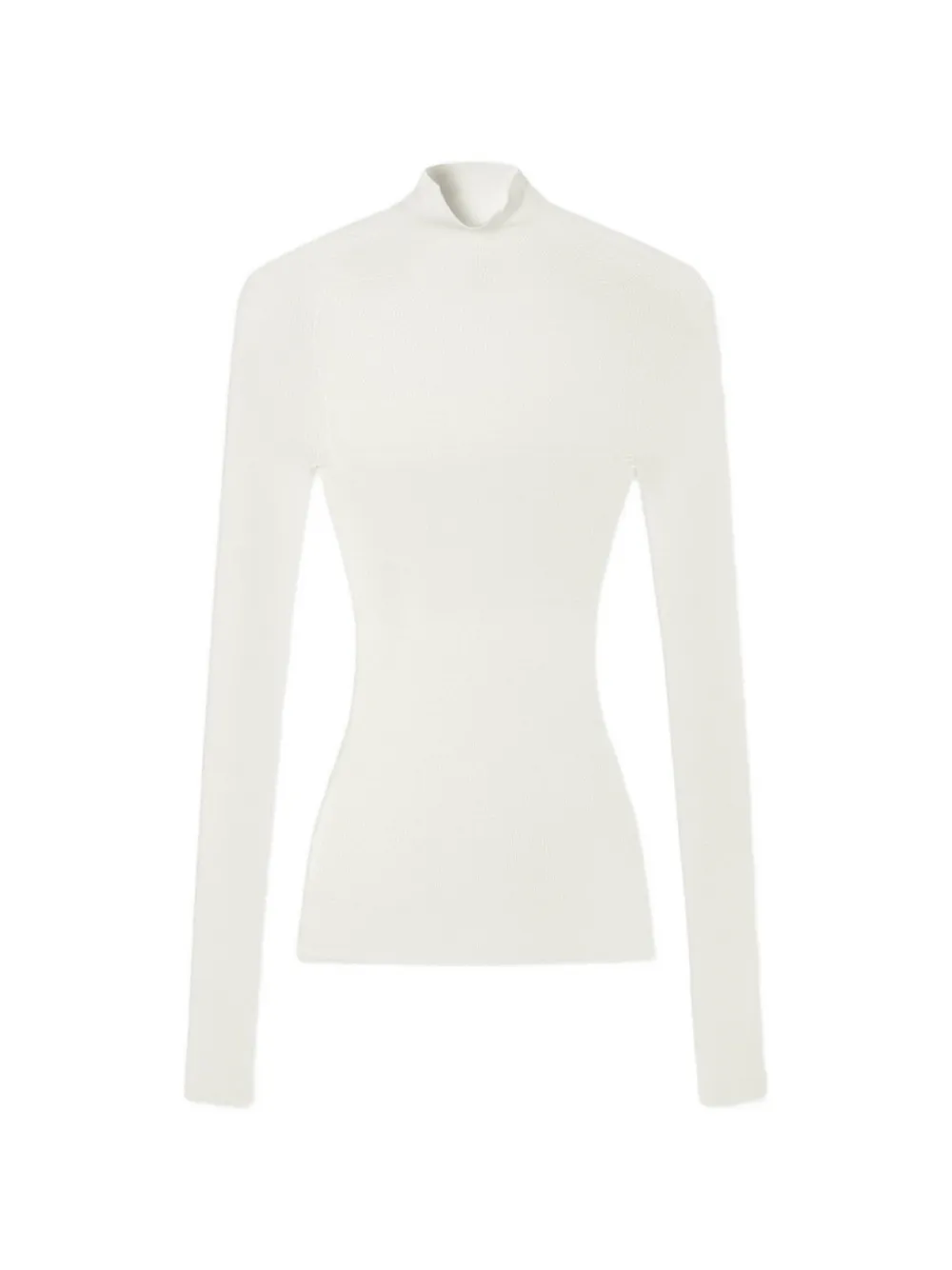 Versace fitted ribbed sweater - Toni neutri