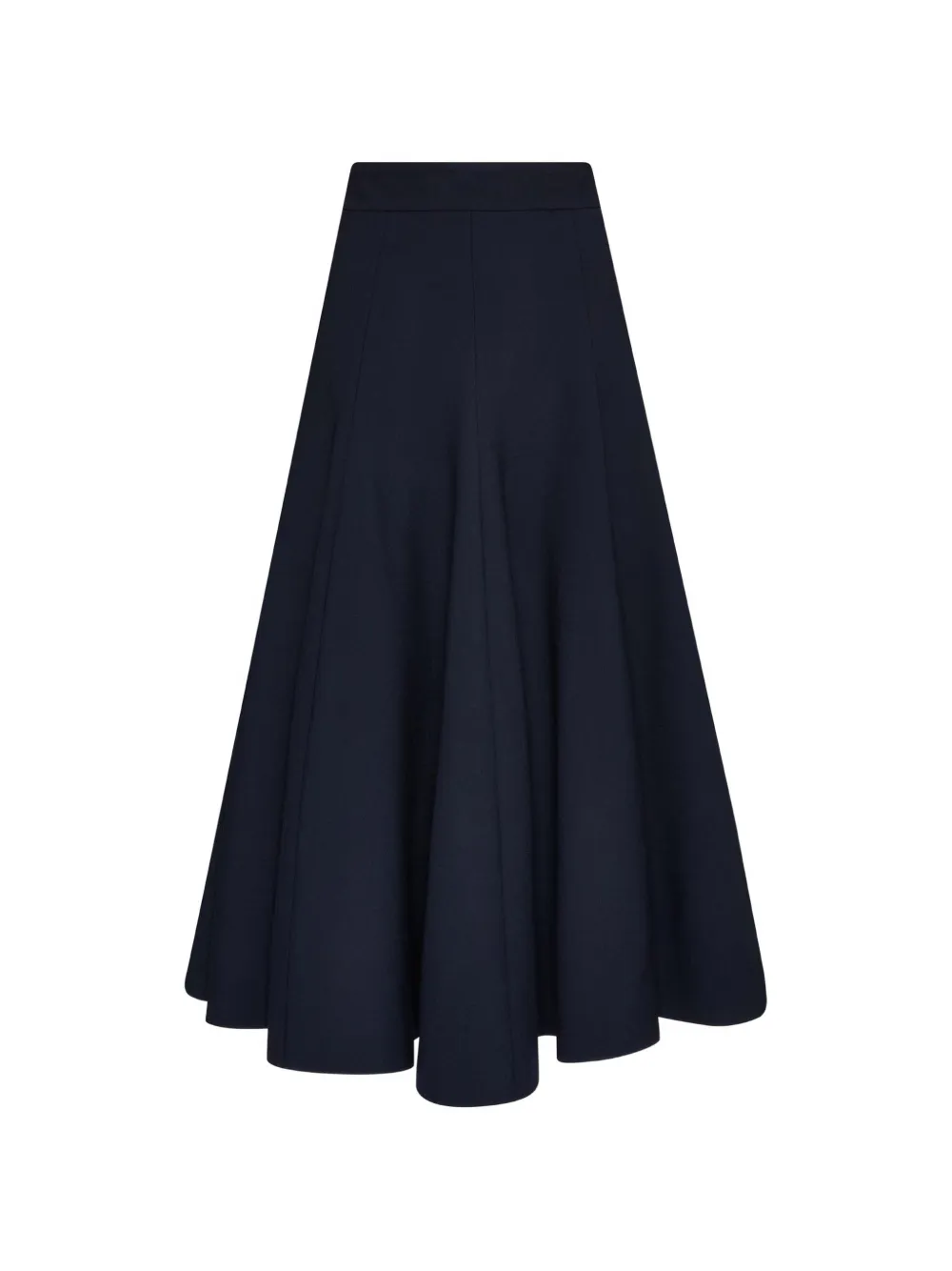 Oscar de la Renta Gonna midi svasata - Blu