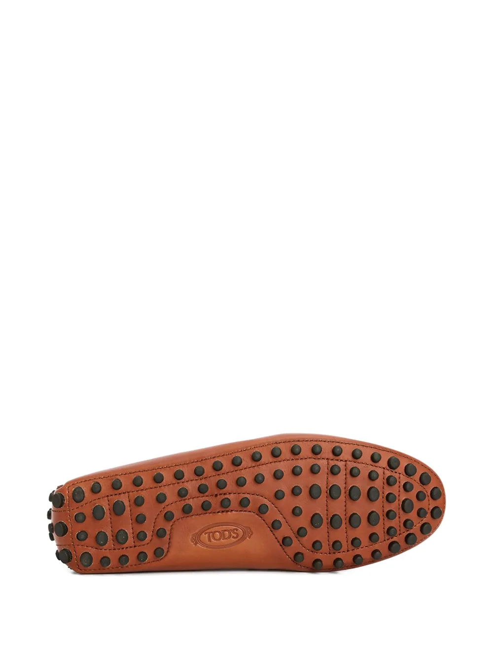 Tod's Penny loafers met stiksels Bruin