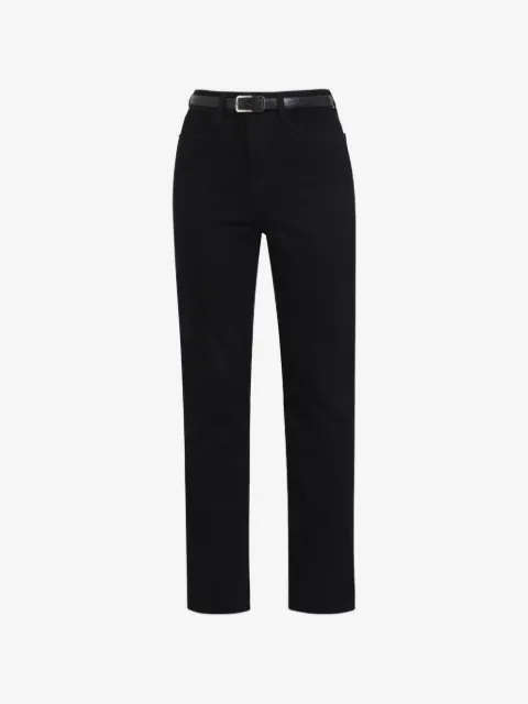 L'Agence belted denim
