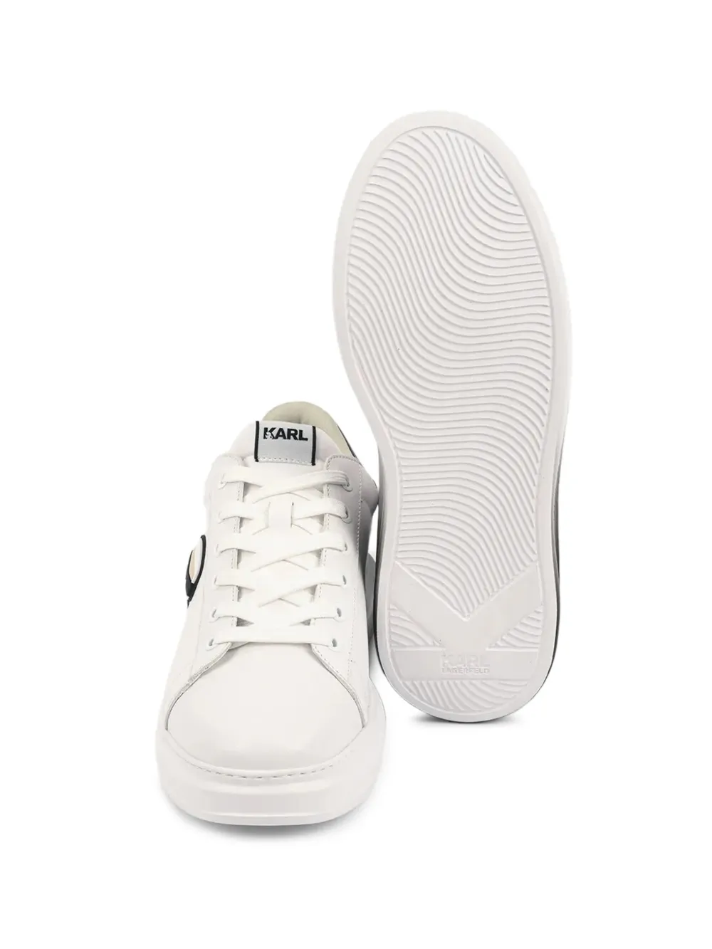 Karl Lagerfeld Sneakers met ombré-effect Wit