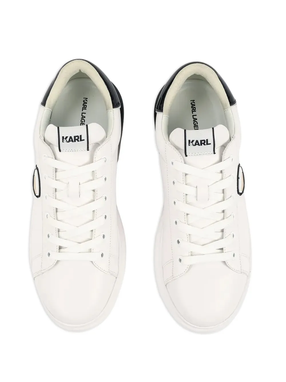 Karl Lagerfeld Sneakers met ombré-effect Wit