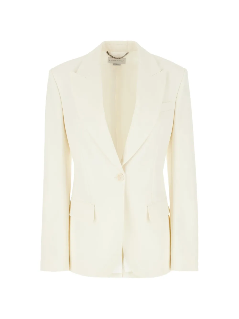 Stella McCartney pocket blazer jacket - Toni neutri