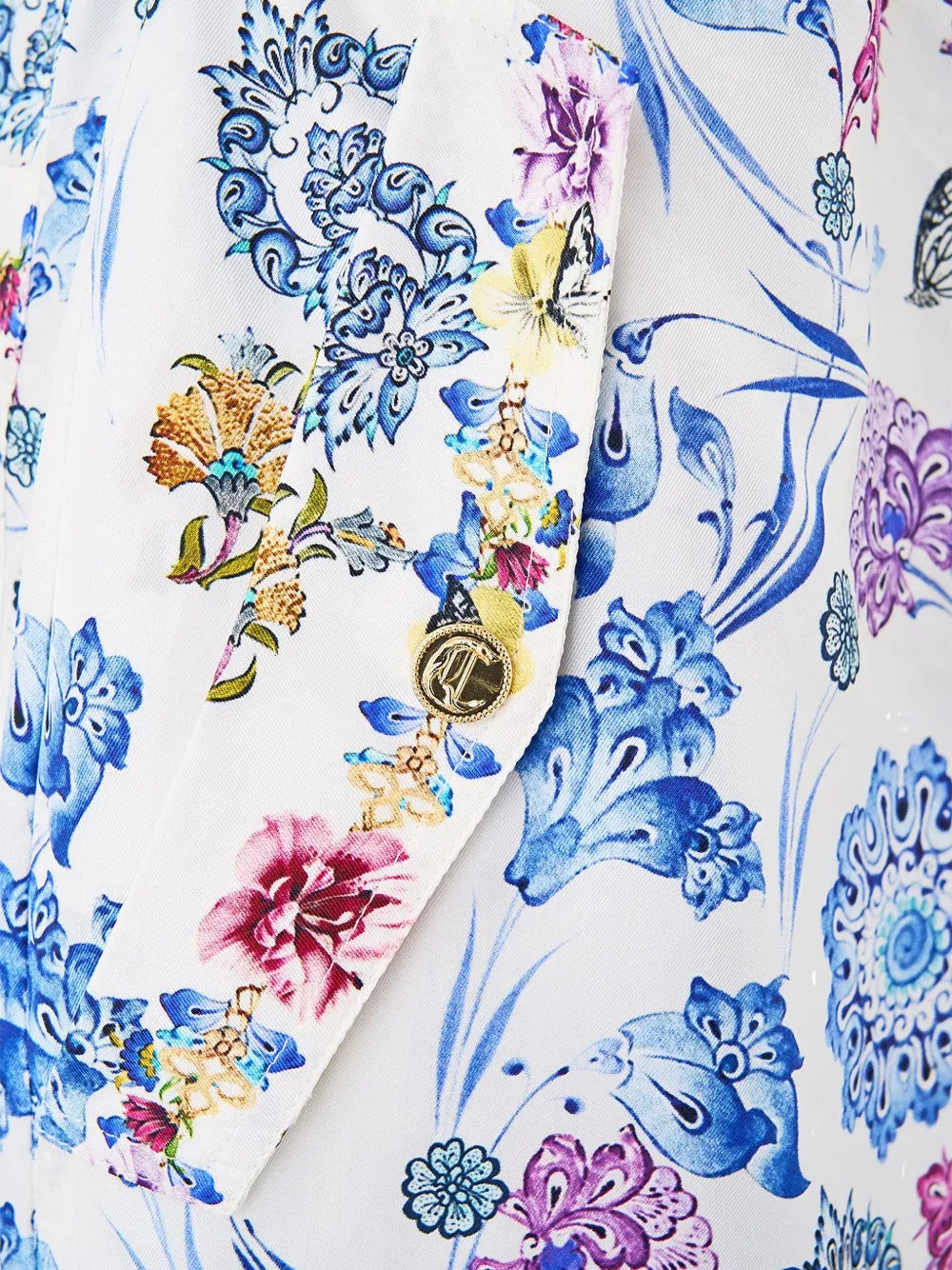 Parachute Drawstring Floral Pants