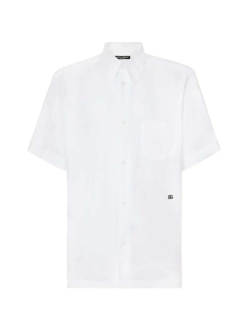 Dolce & Gabbana hardware pocket shirt - White