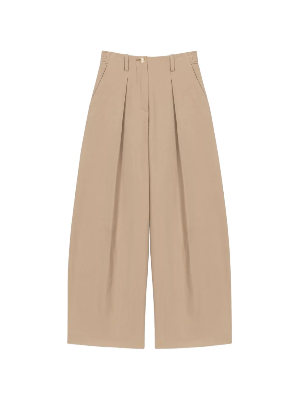 Maje pleated pallazo pants - Toni neutri
