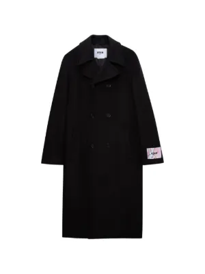 Greg Lauren GL1 Button Spine Coat | Black | FARFETCH