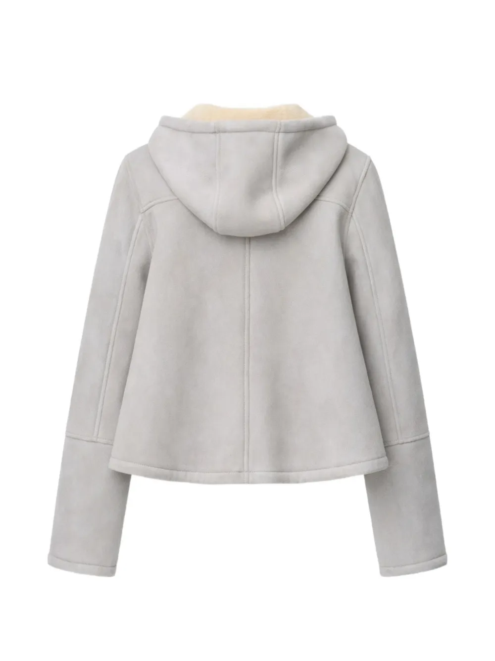 LOEWE Jack met capuchon en logodetail Grijs
