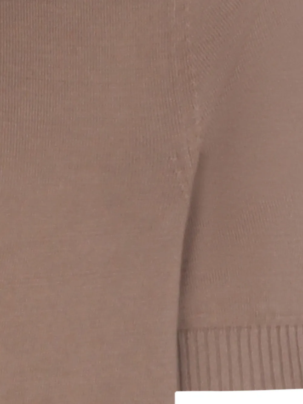 Malo Gebreid T-shirt Bruin