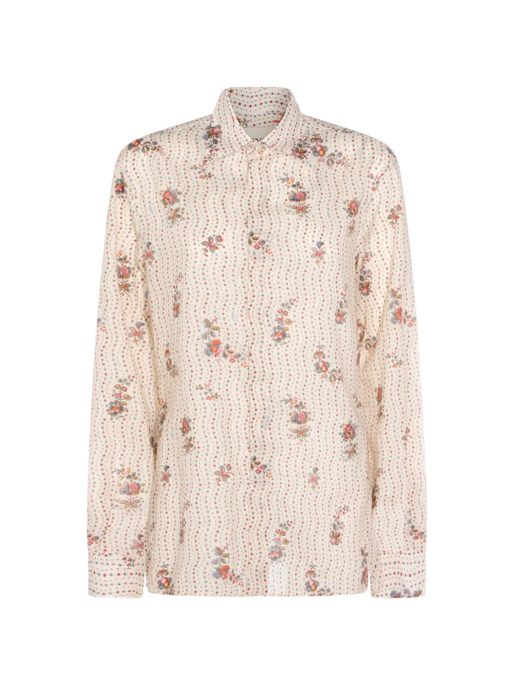Valentino Garavani floral print shirt - Nude