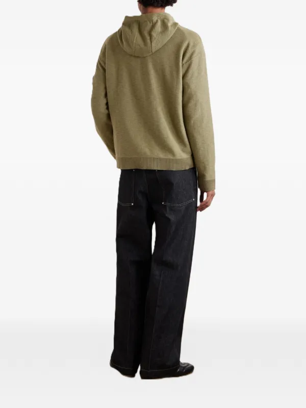 Stone Island zip-up Hoodie | Green | FARFETCH