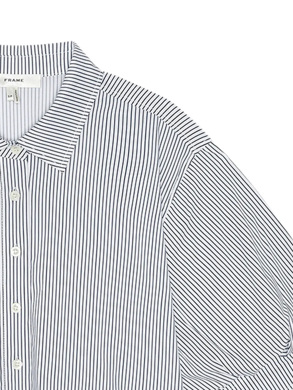  Frame Striped Shirt - Blue 