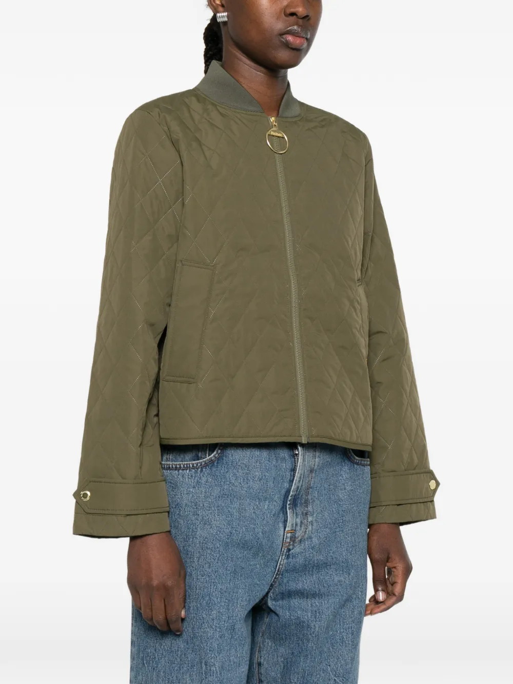 Barbour Quilted zip-fastening Jacket | Green | FARFETCH ZA