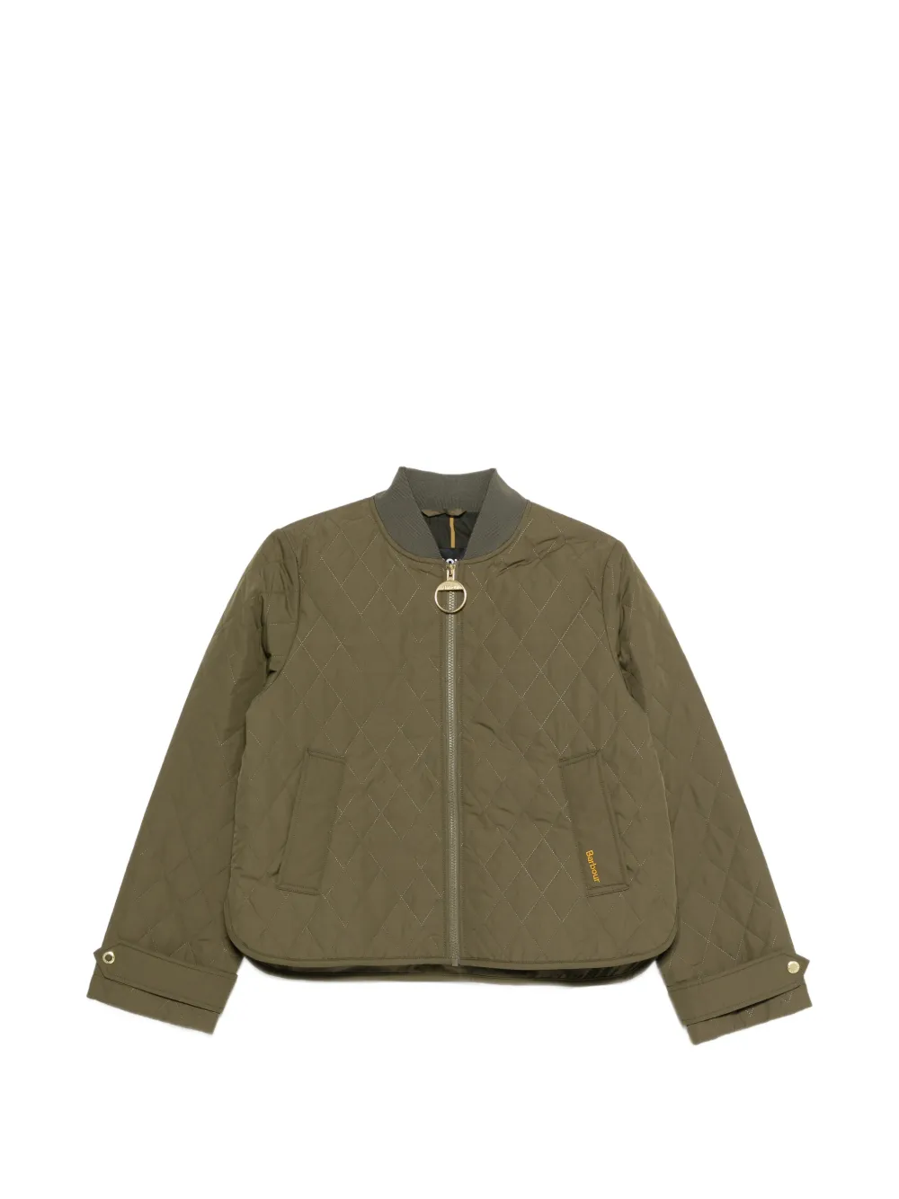 Barbour quilted zip-fastening jacket - Verde