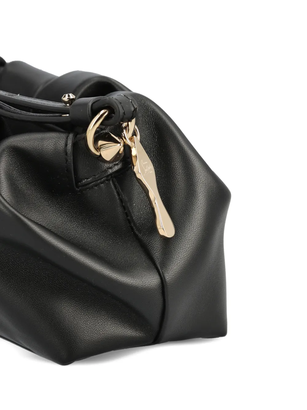 mini Eva gathered charm clutch bag