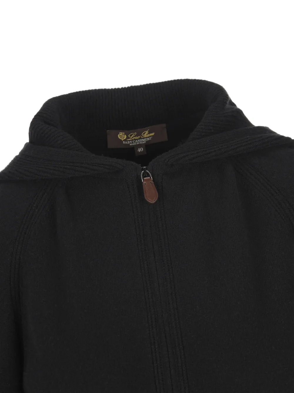 Loro Piana Hooded zip-fastening Cardigan | Black | FARFETCH GE