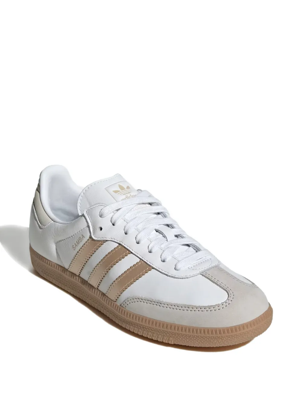 adidas Samba OG gestreepte sneakers Wit