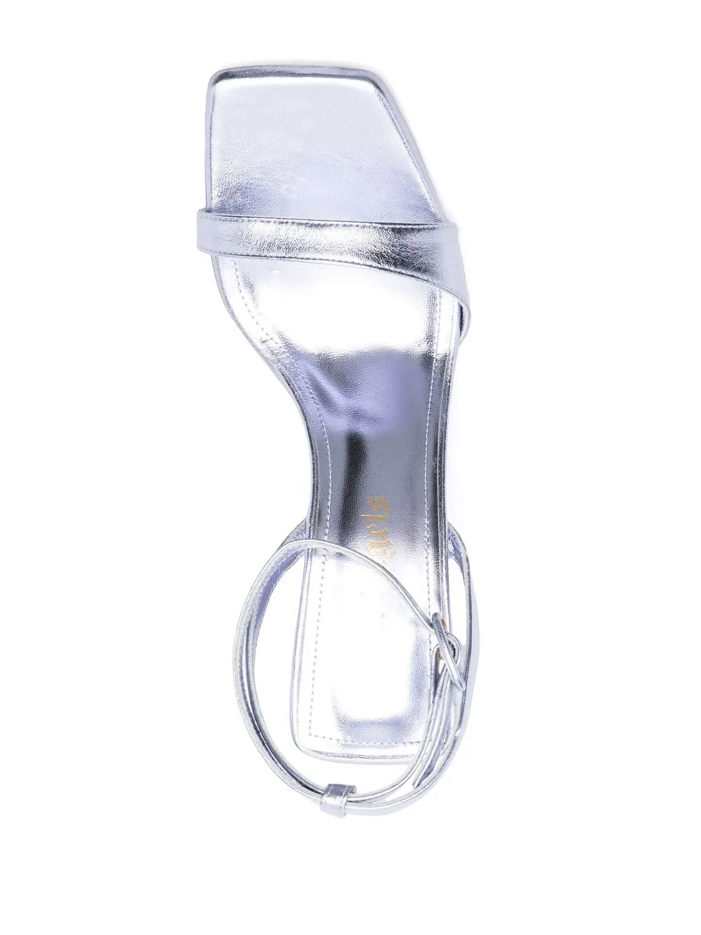 Palm Angels Palm Tree sandalen met hak Paars