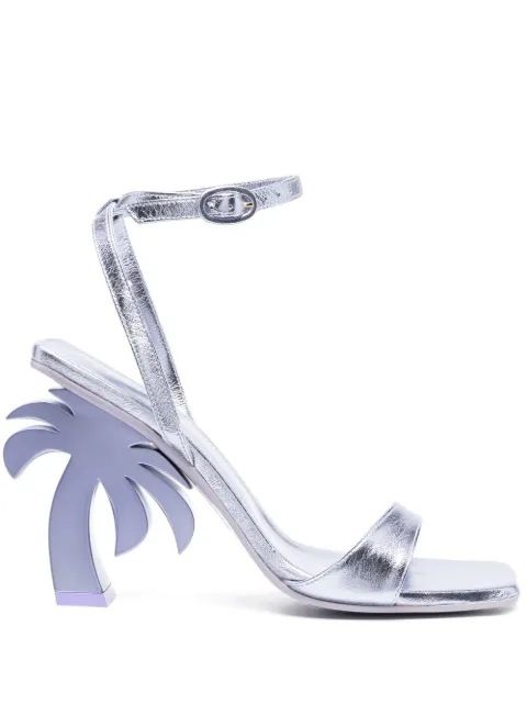Palm Angels sandalias con palmeras estampadas