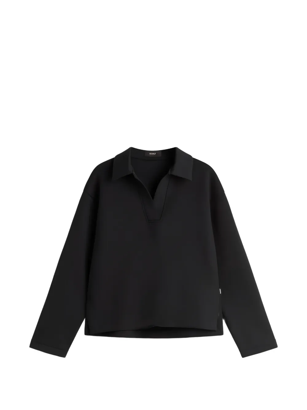 Ecoalf Granadella collar sweatshirt - Nero