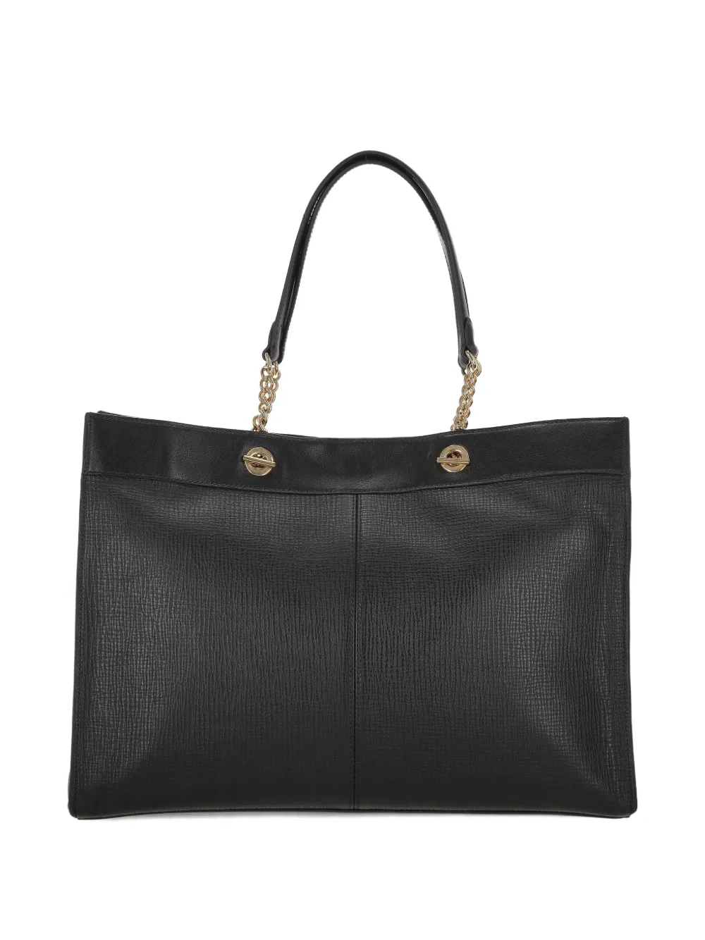 Anya Hindmarch Top-handle Leather Tote Bag in Black, view 2