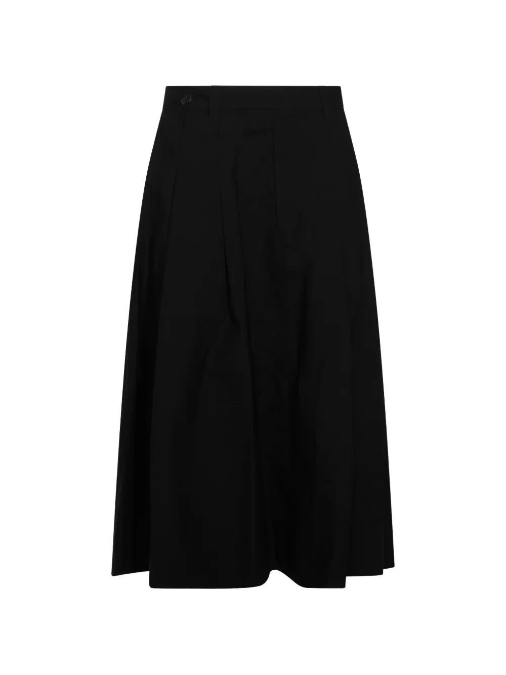 Brunello Cucinelli button flared skirt - Nero