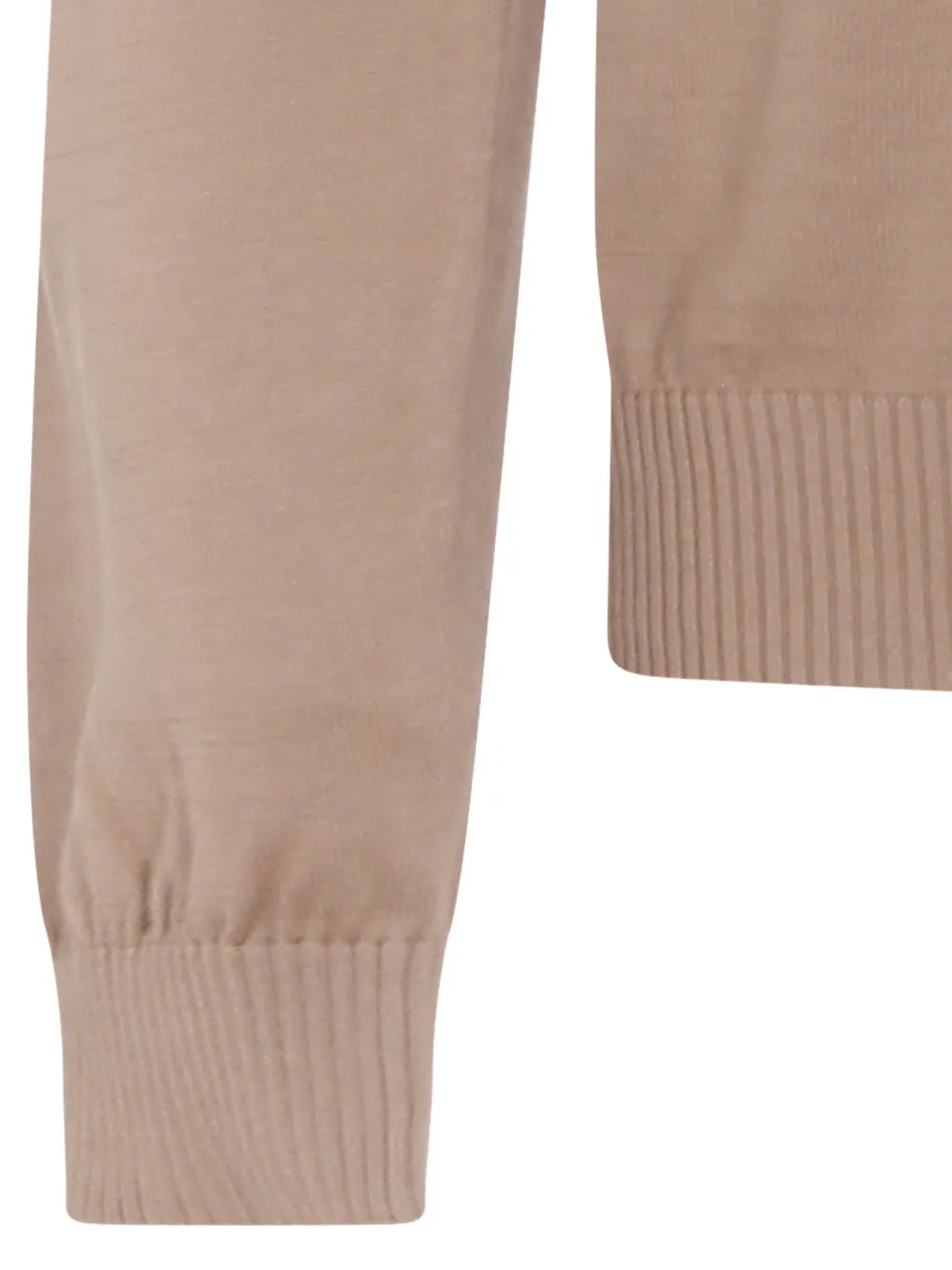 Malo Poloshirt met lange mouwen Bruin