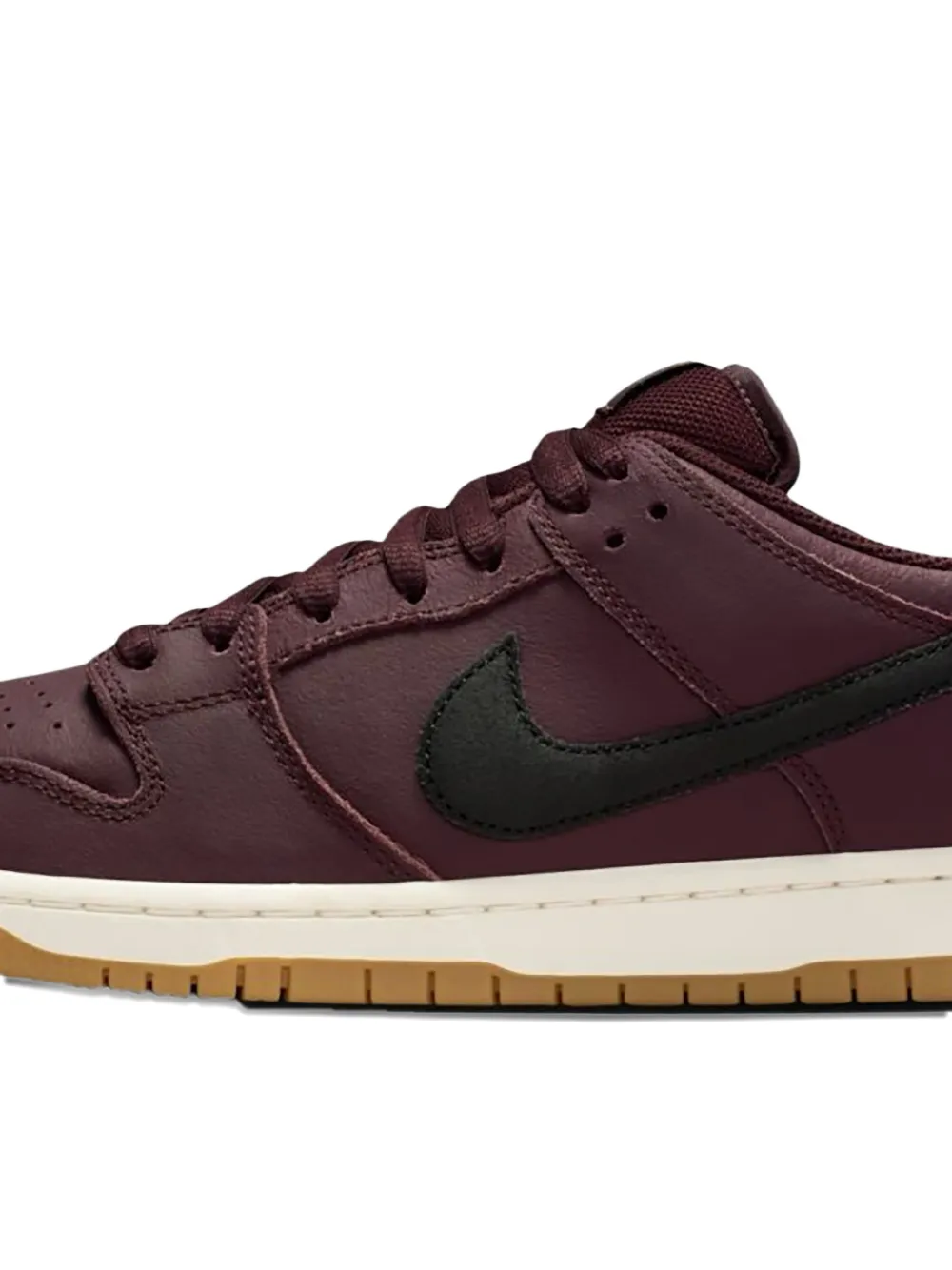 Nike SB Dunk Low Pro leren sneakers Rood